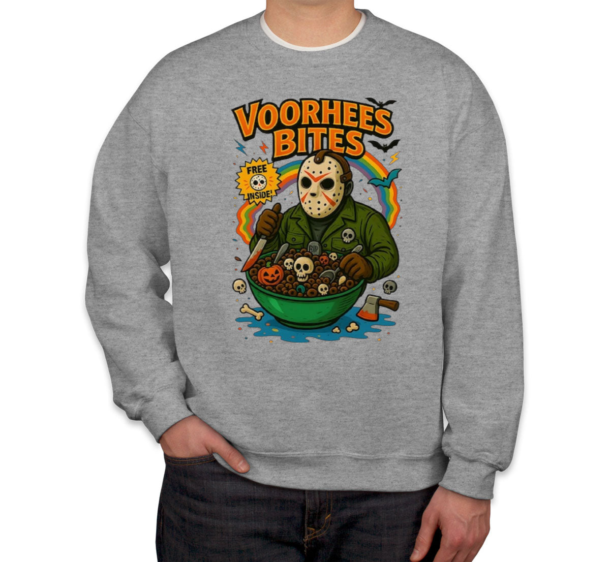 Voorhees Bites Halloween Unisex Sweatshirt