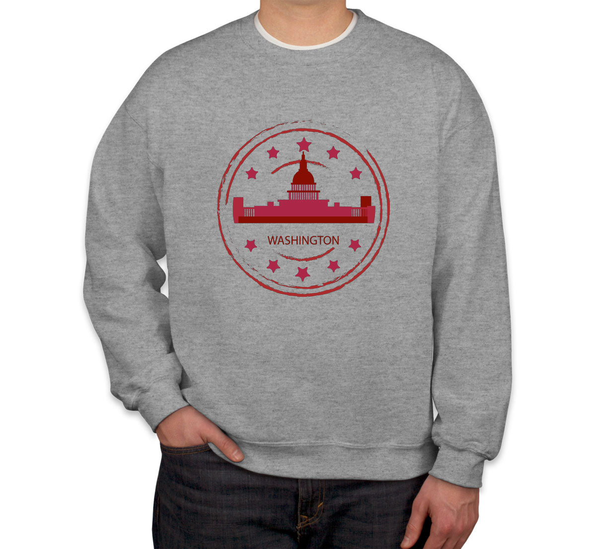 Washington Stamp Unisex Sweatshirt