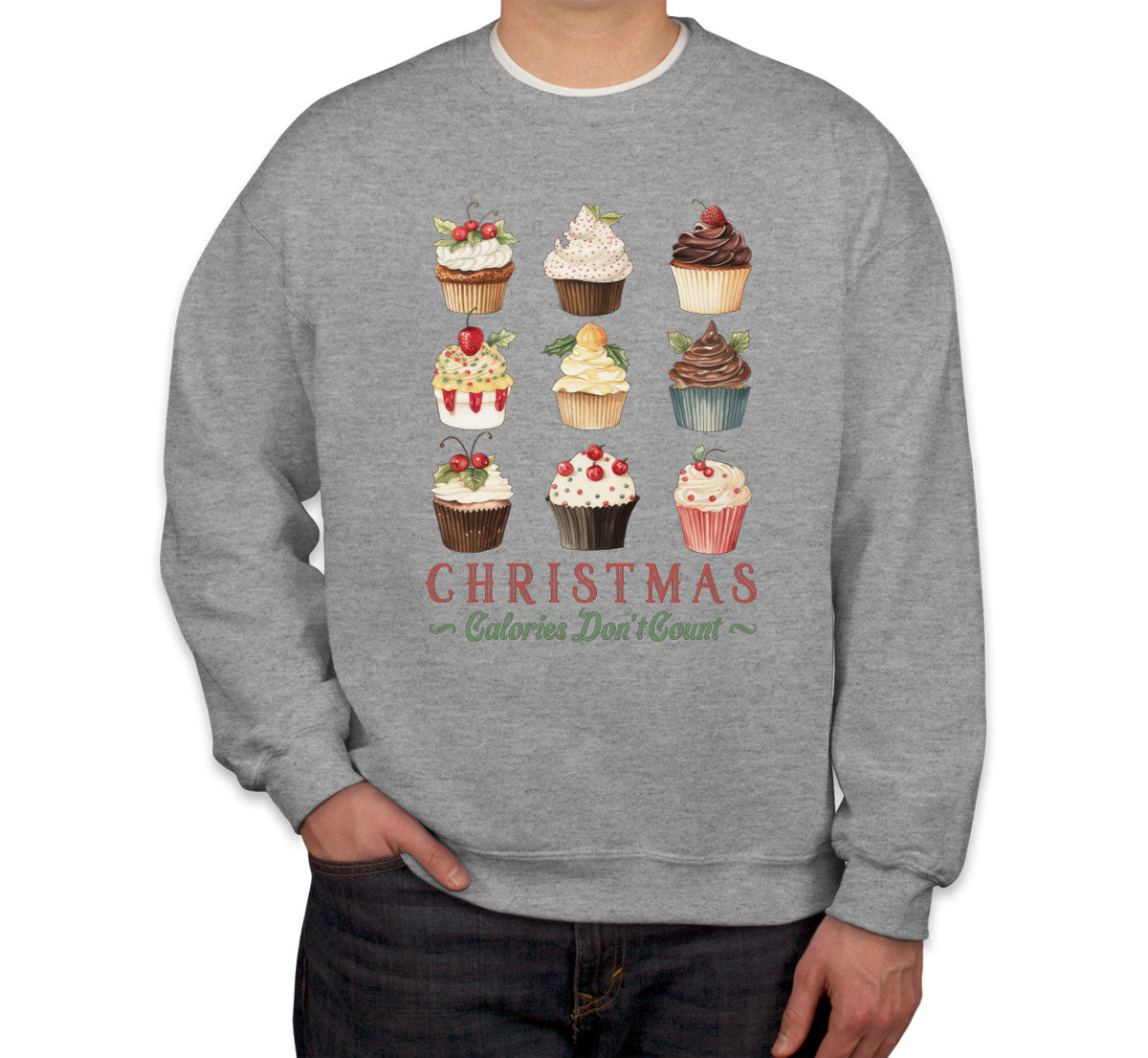 Christmas Calories Don't Count Unisex Sweatshirt