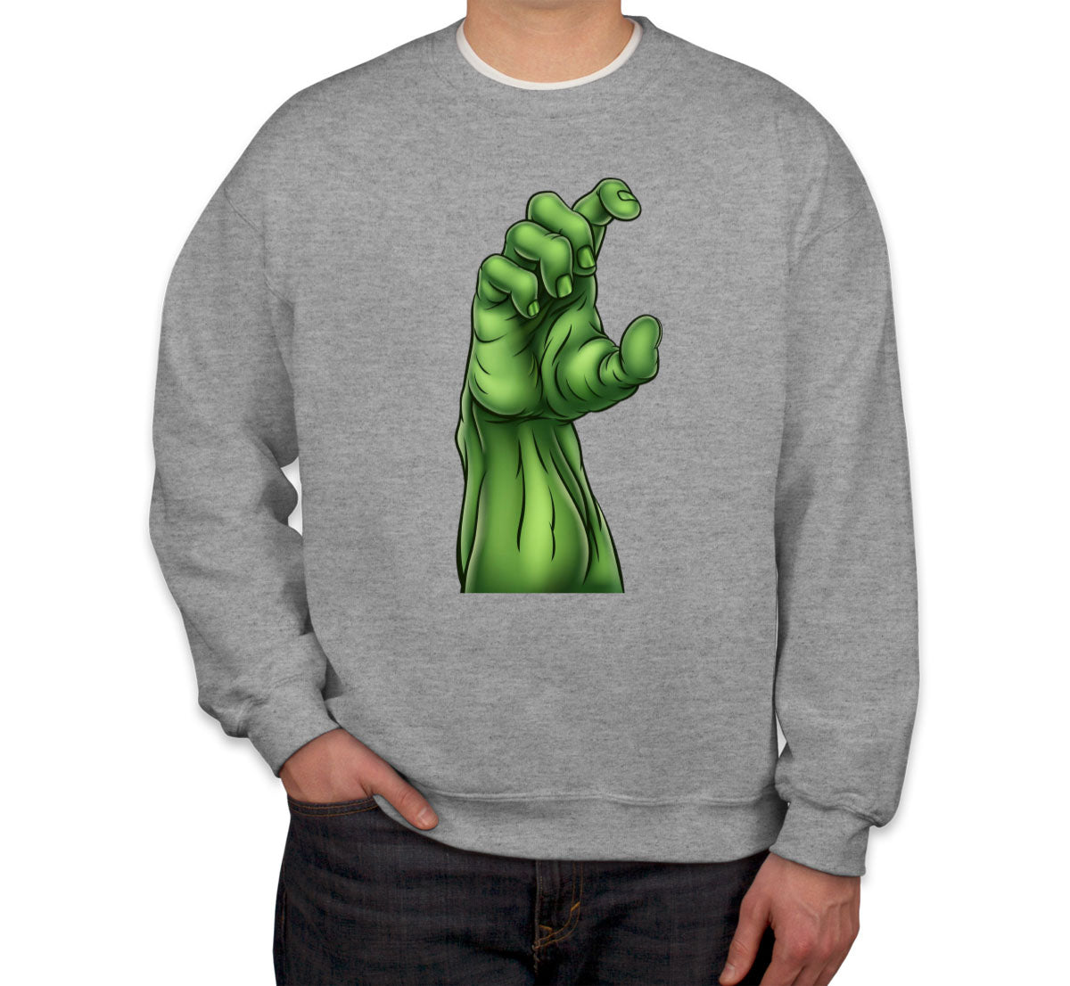 Zombie Monster Hand Halloween Unisex Sweatshirt