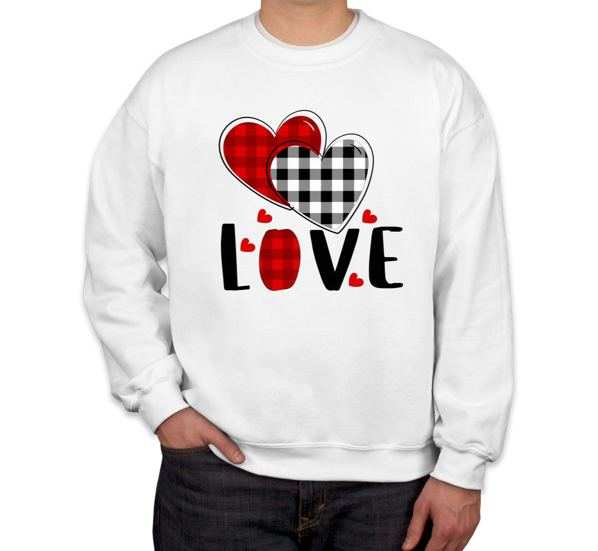 Heart Love Valentine's Day Unisex Sweatshirt