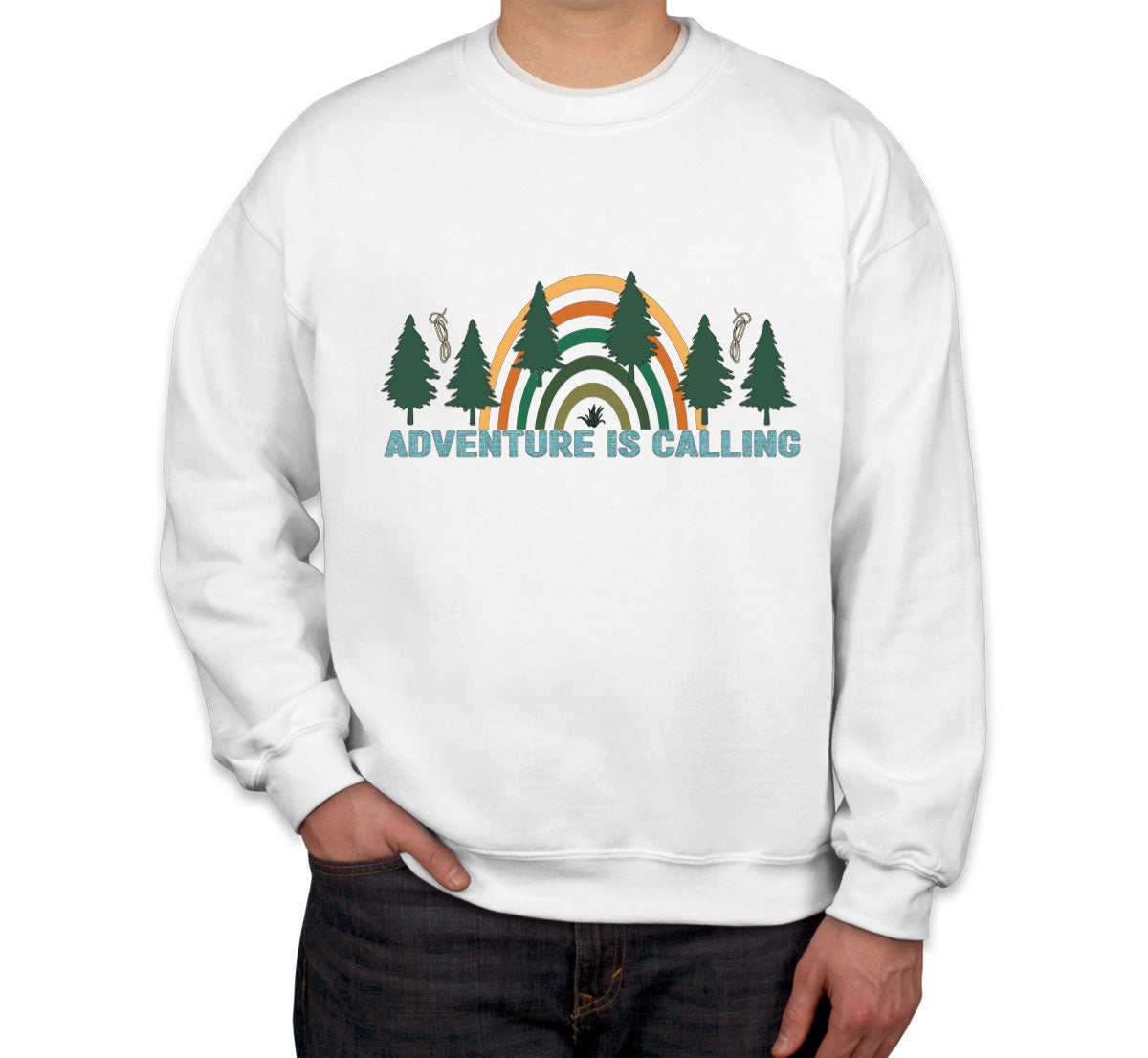 Adventure Is Calling Camp Unisex Sweatshirt