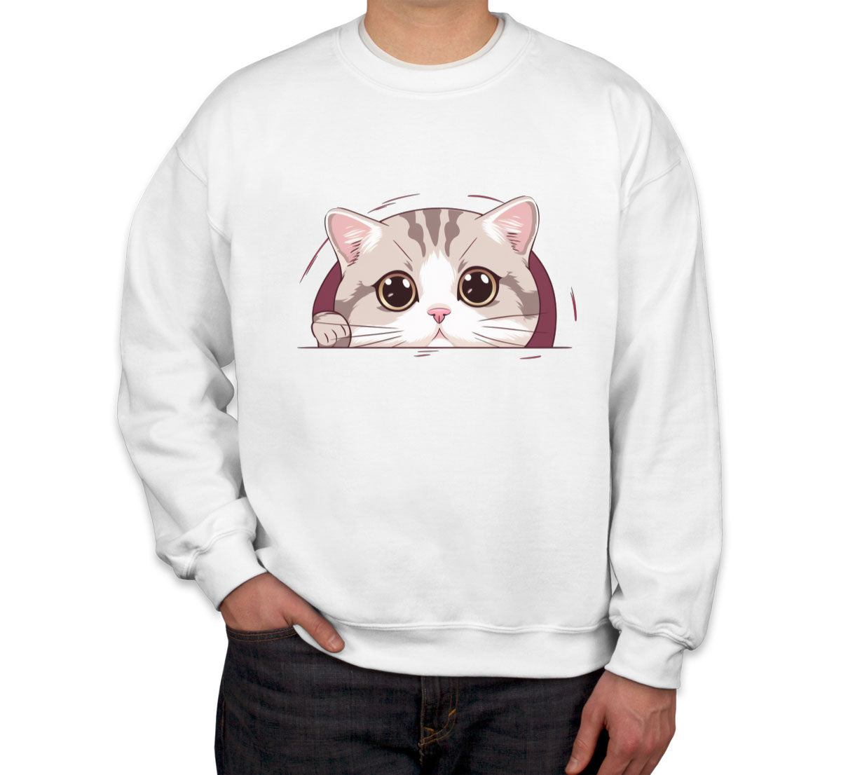 Cute American Cat Unisex Sweatshirt