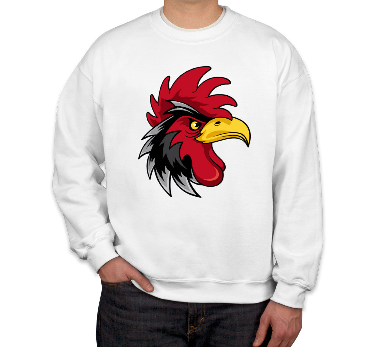 Angry Rooster Unisex Sweatshirt