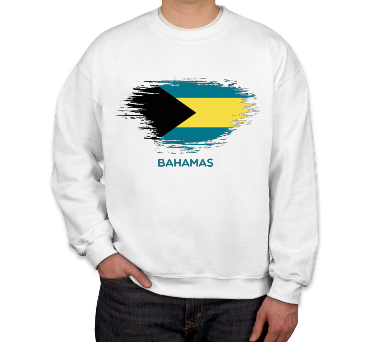 Bahamas Flag Unisex Sweatshirt