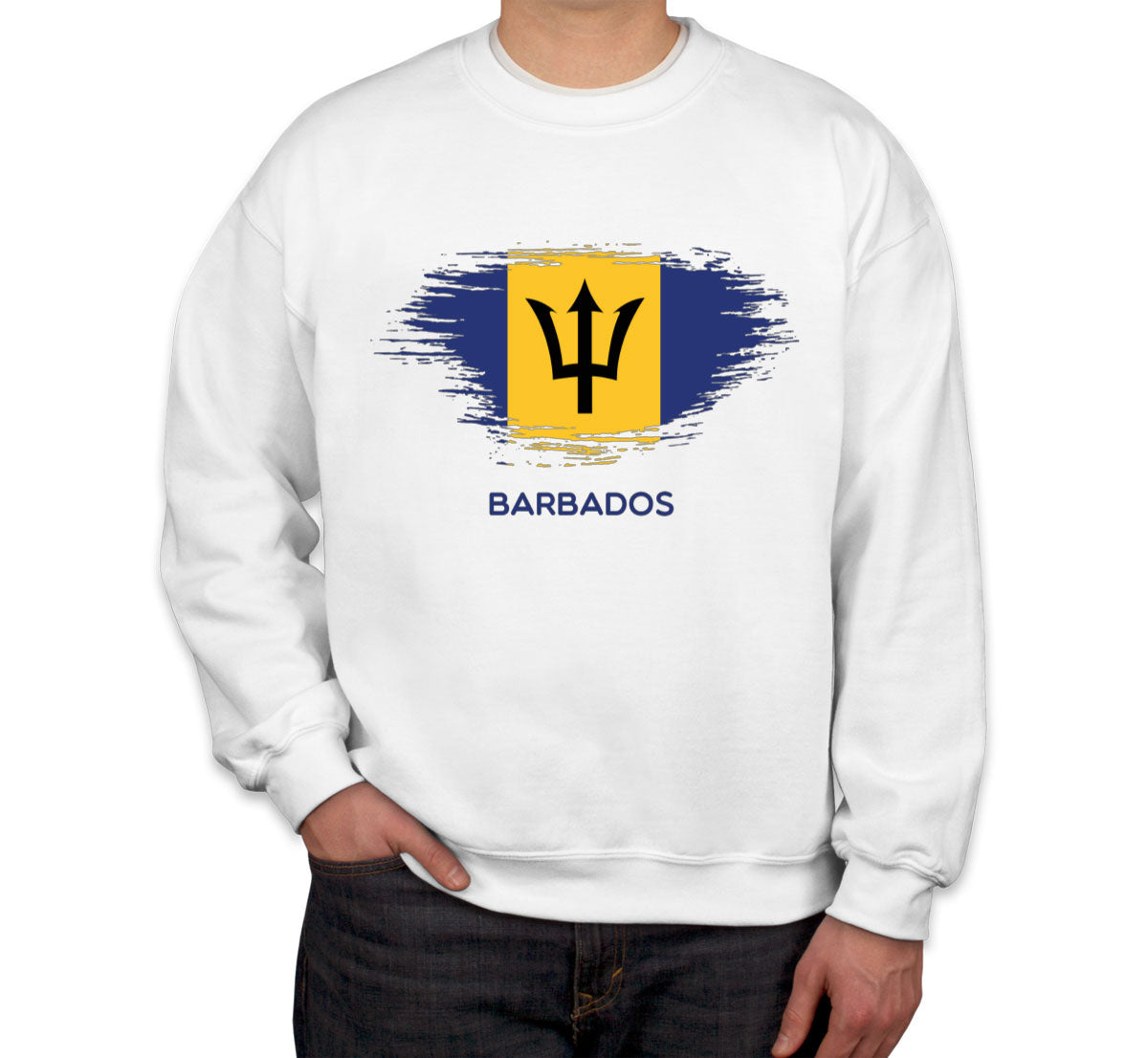 Barbados Flag Unisex Sweatshirt