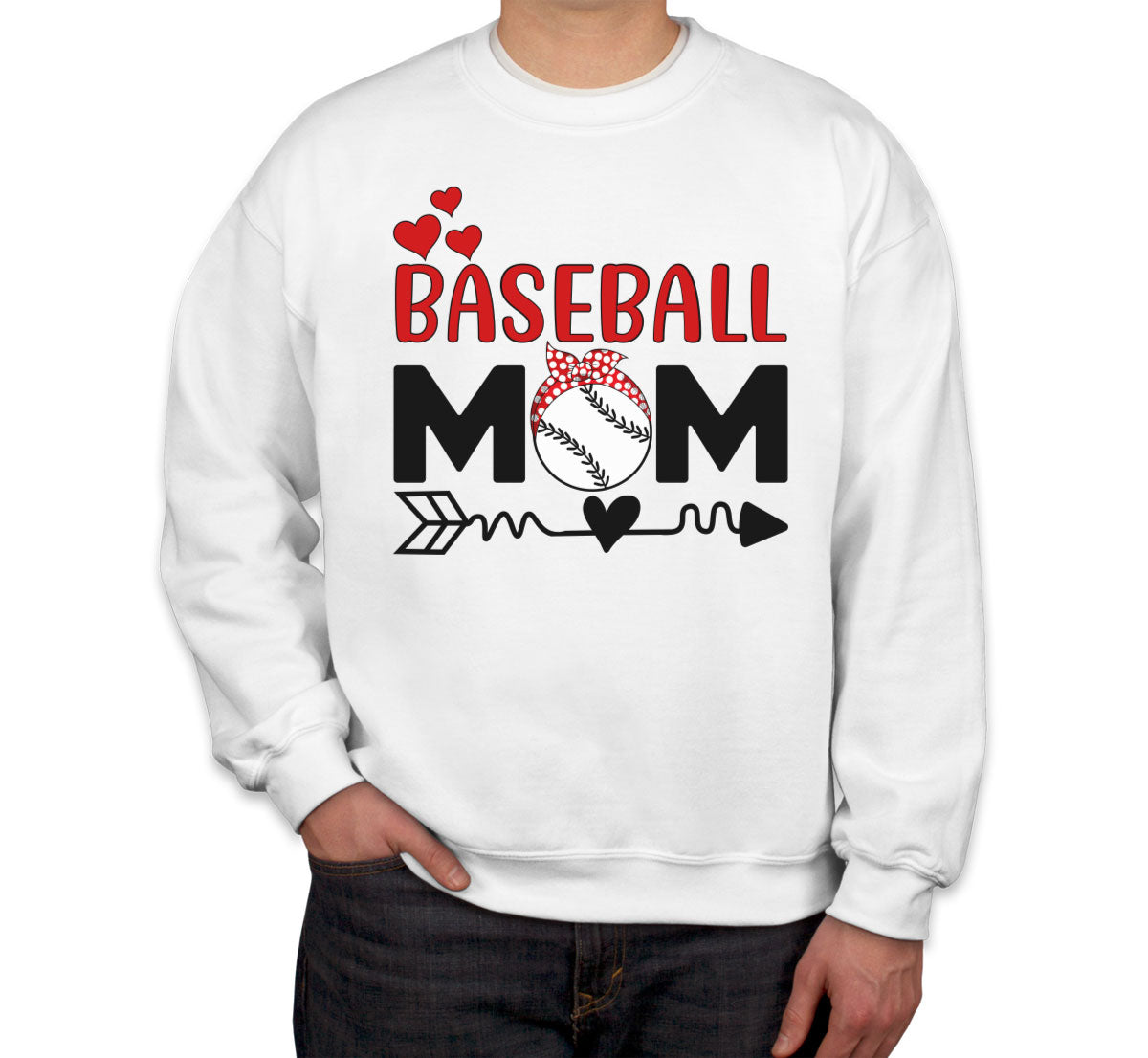 Baseball Mom Unisex Sweatshirt