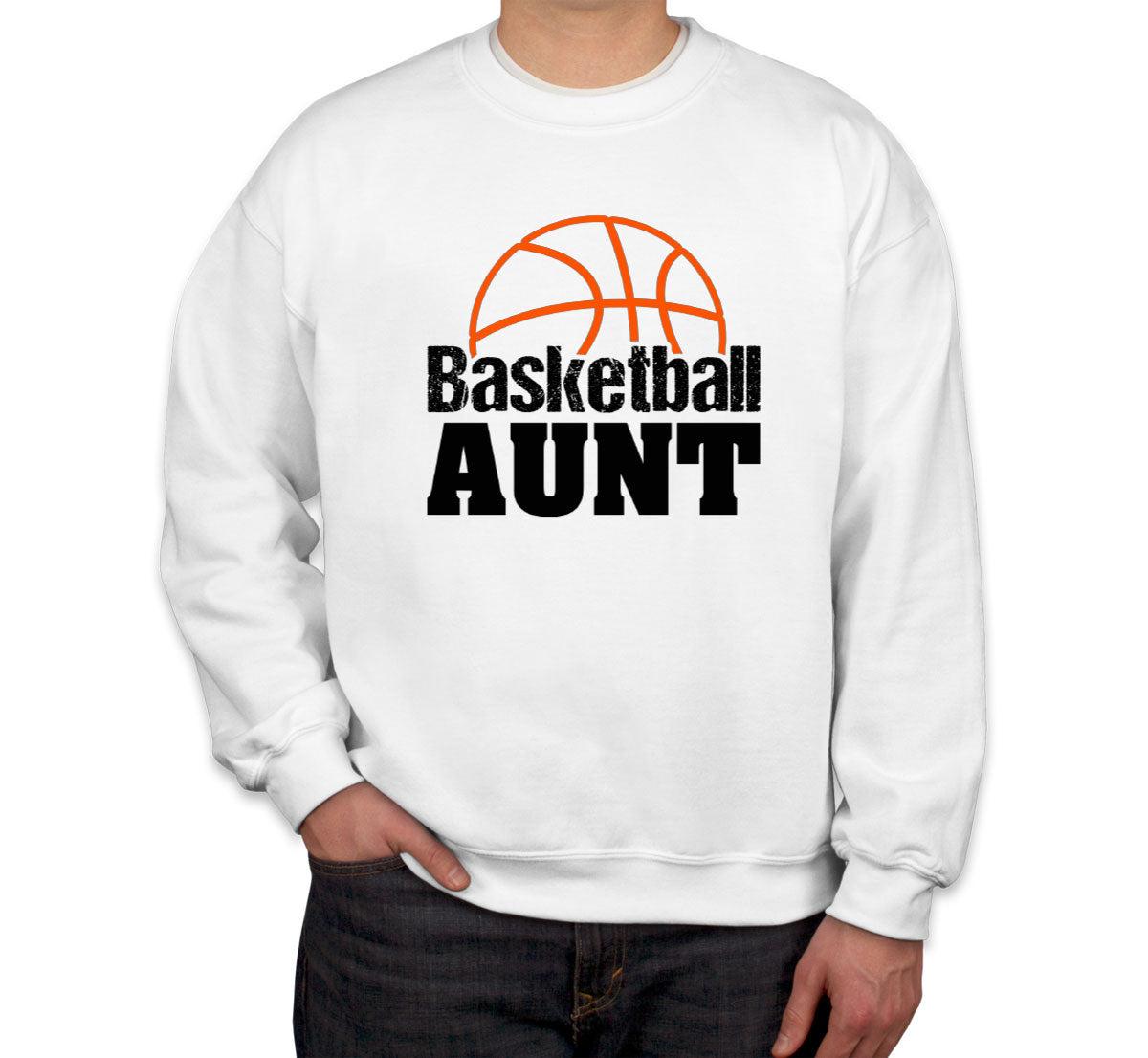 Basketball Aunt Unisex Sweatshirt