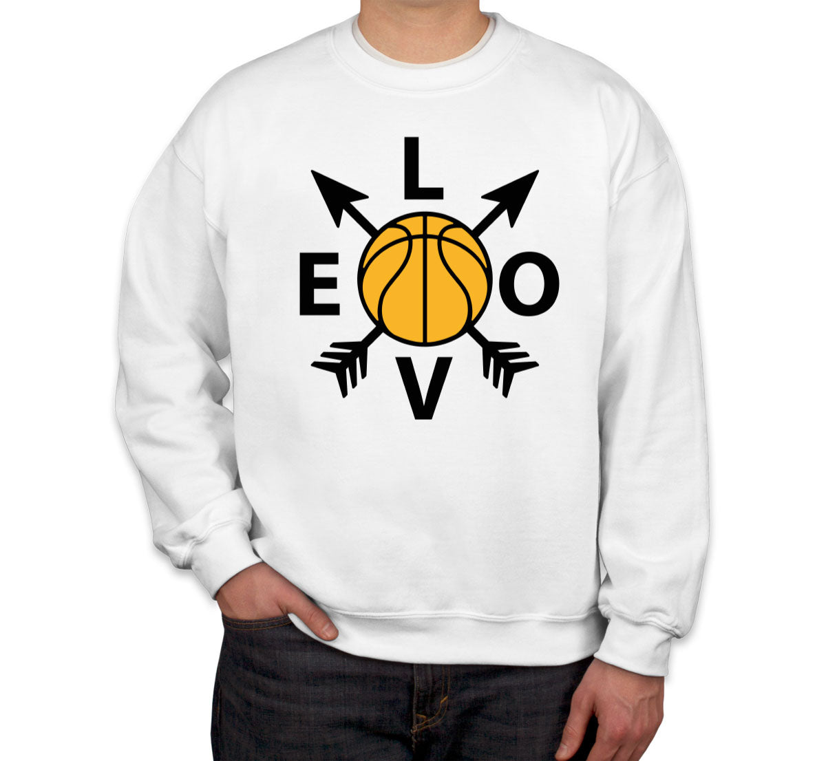 Basketball Love Unisex Sweatshirt