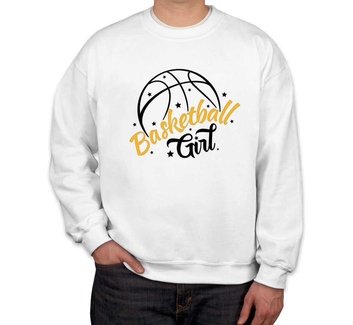 Basketball Girl Unisex Sweatshirt