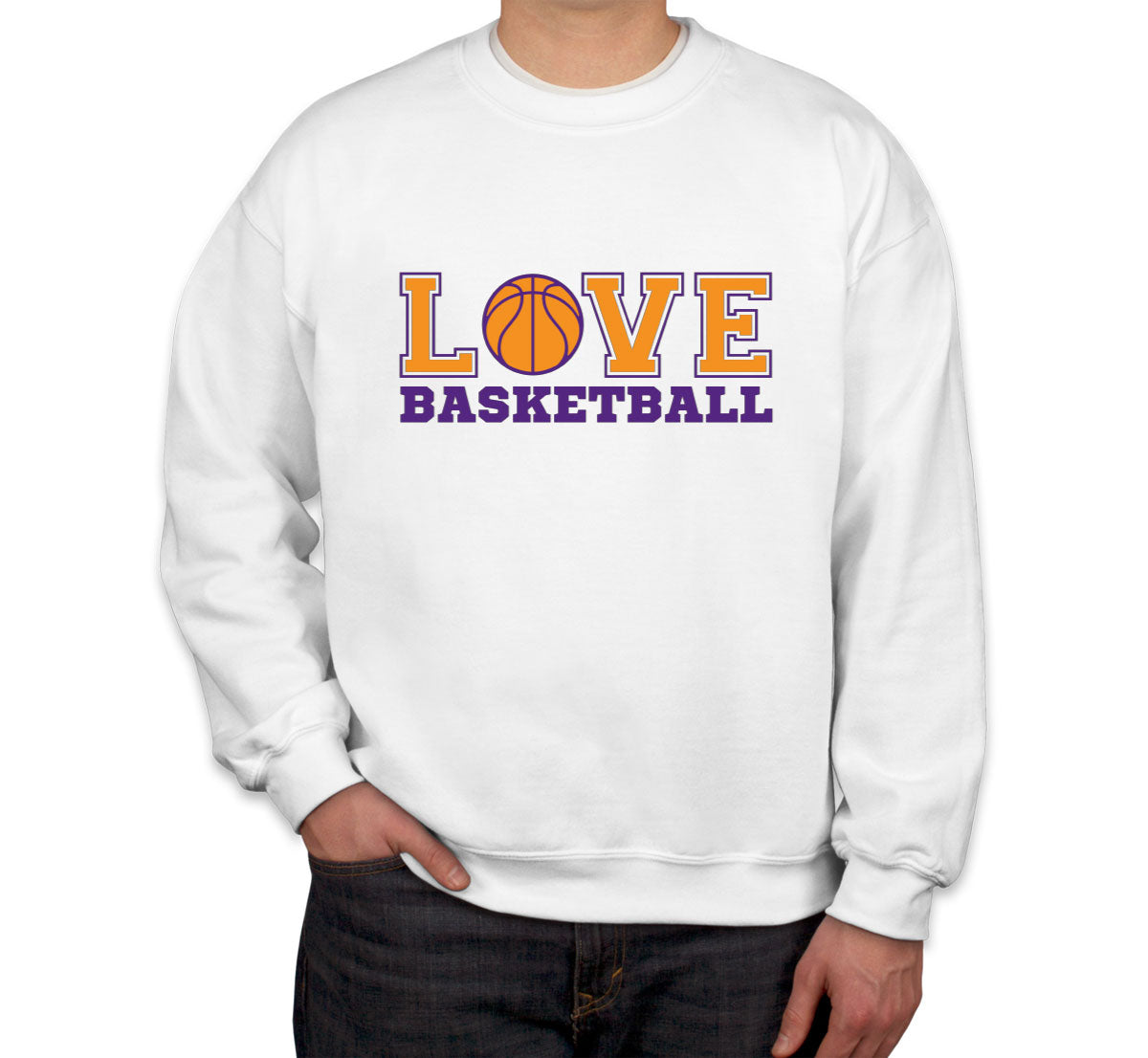 Basketball Love Unisex Sweatshirt