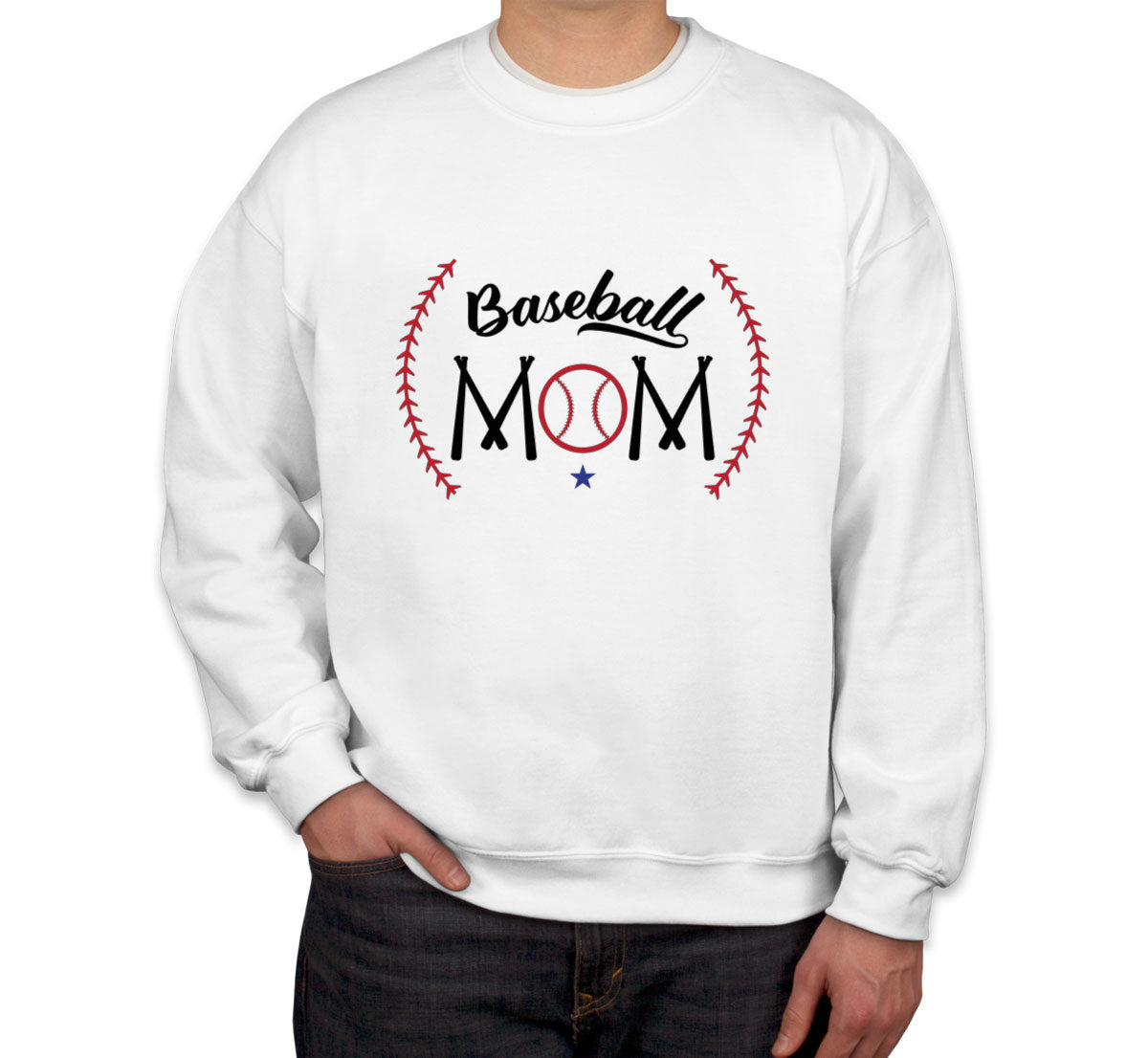 Baseball Mom Unisex Sweatshirt