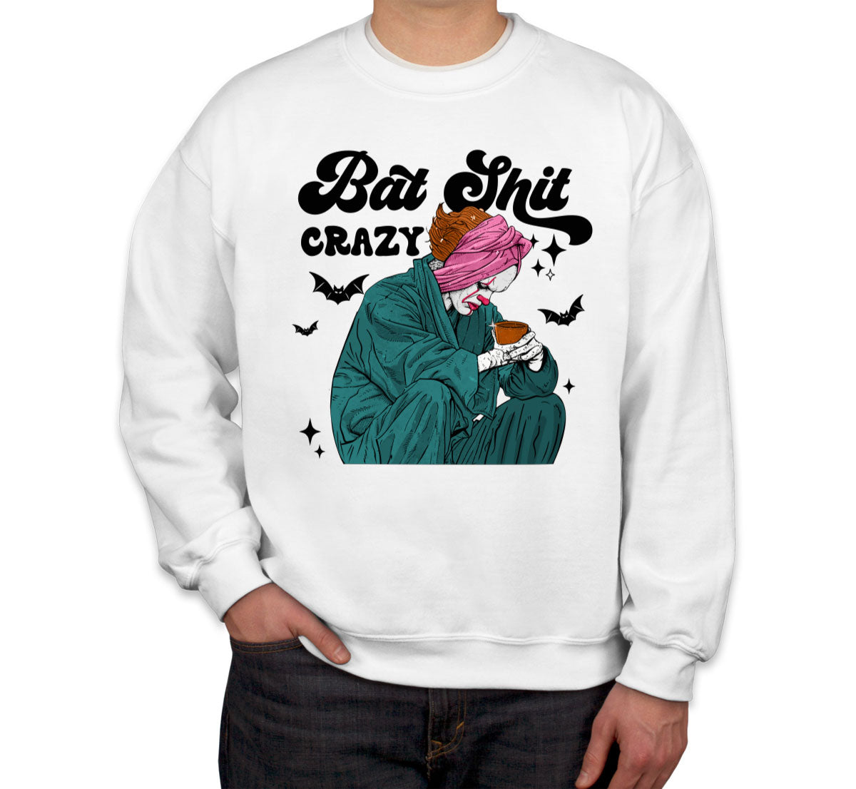 Bat Shit Crazy Pennywise Halloween Unisex Sweatshirt