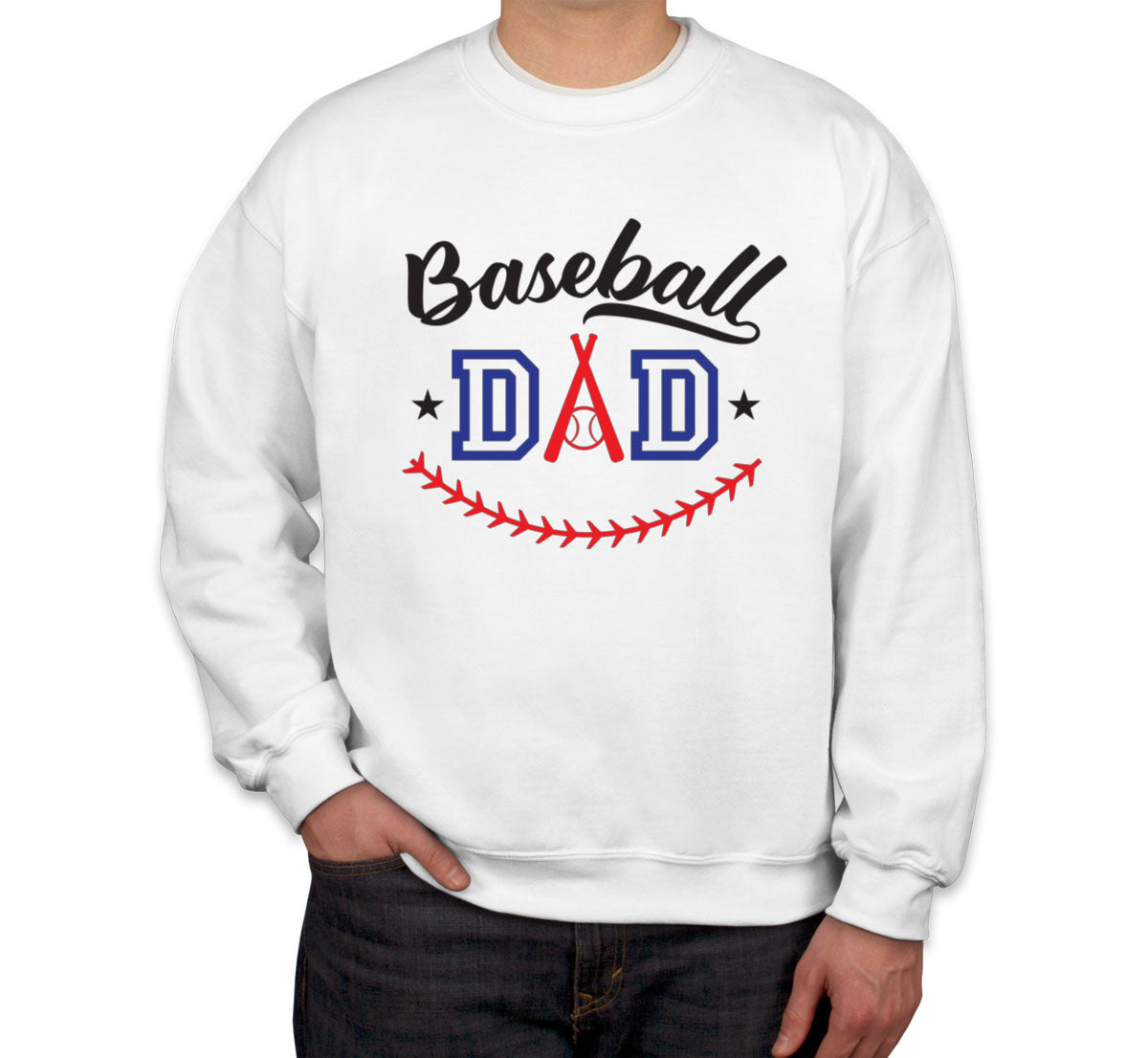 Baseball Dad Unisex Sweatshirt