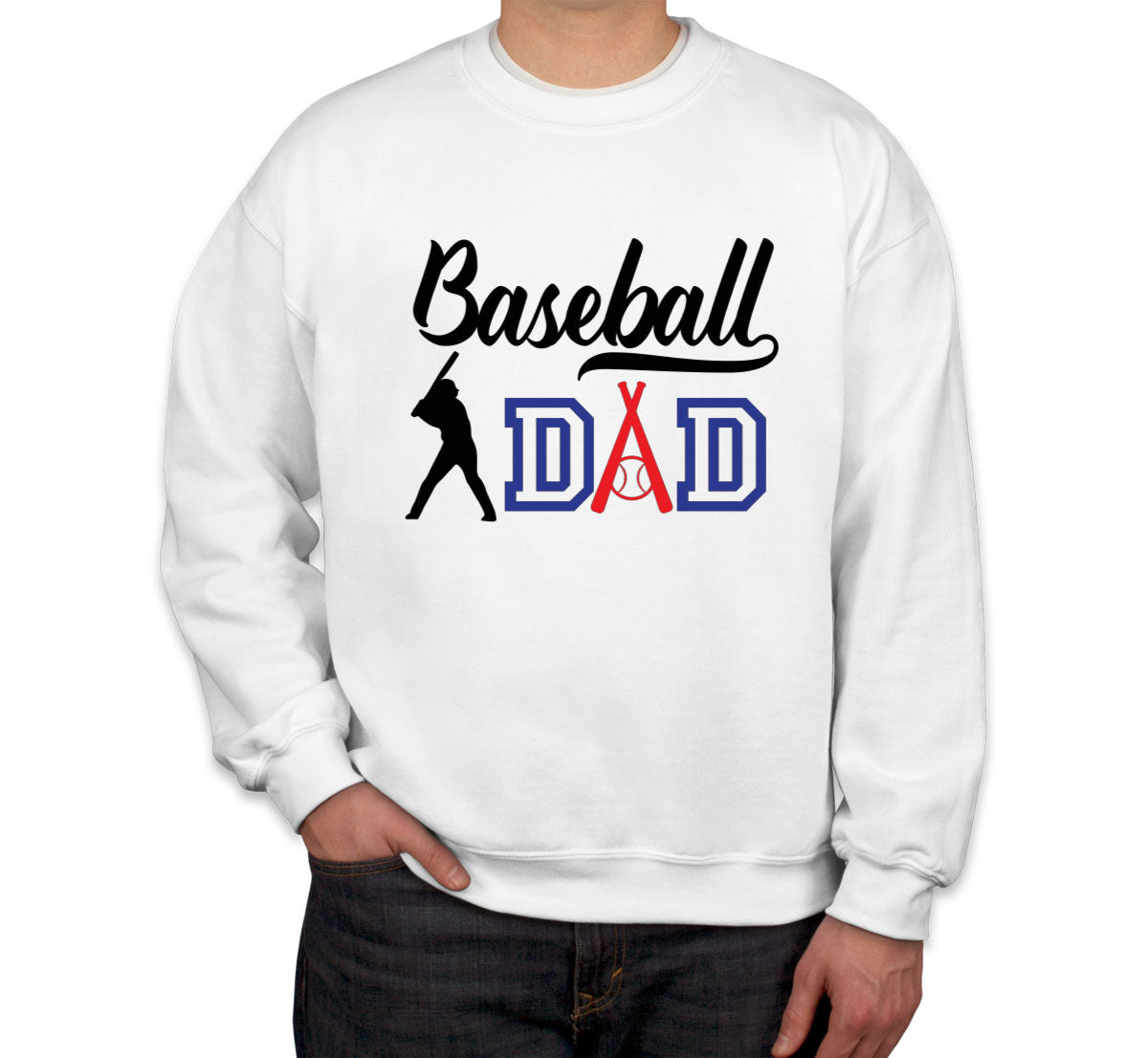 Baseball Dad Unisex Sweatshirt