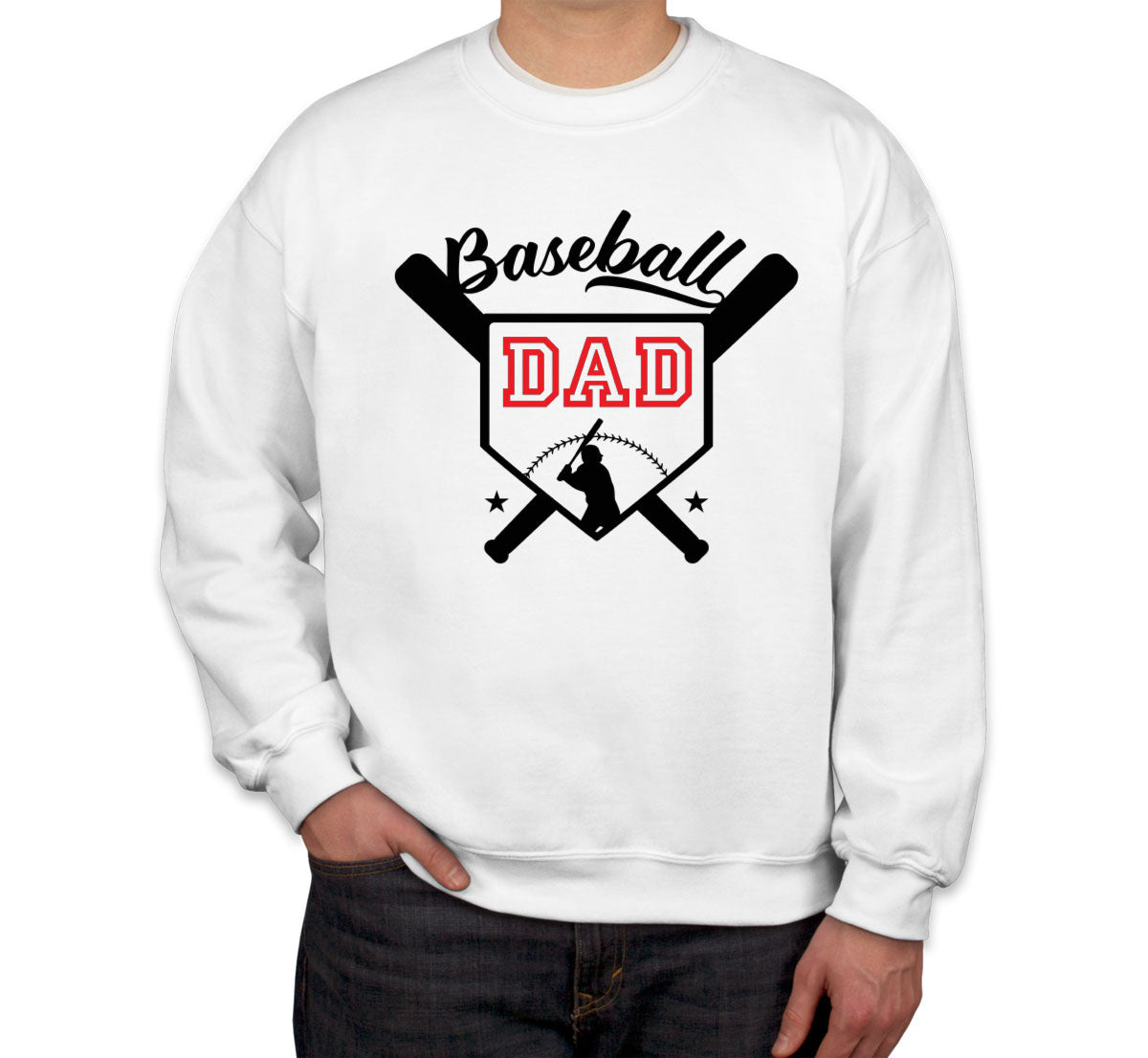 Baseball Dad Unisex Sweatshirt