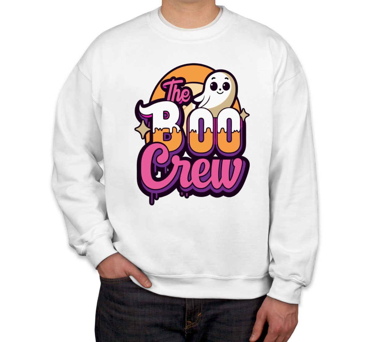 Boo Crew Halloween Unisex Sweatshirt