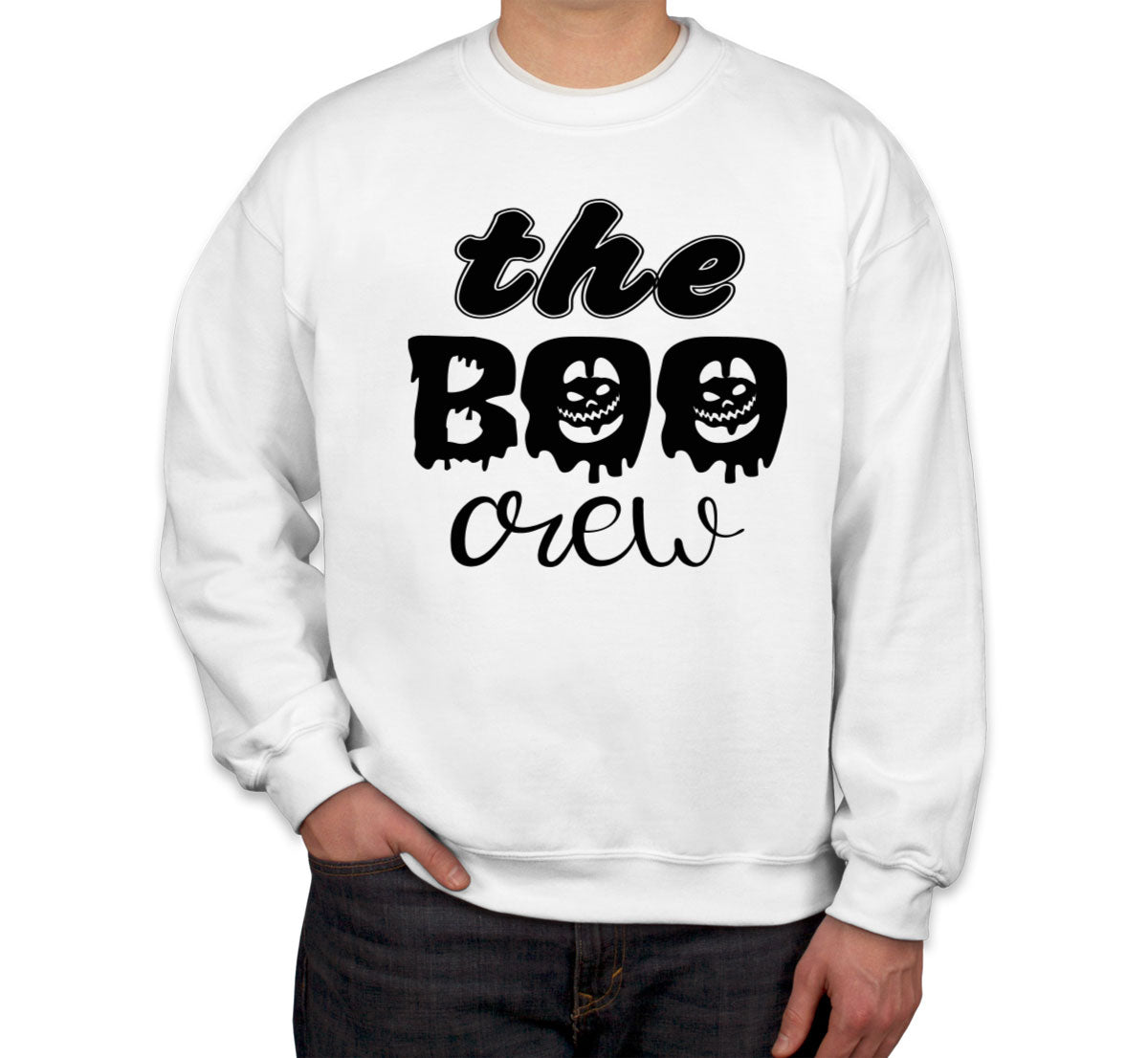 The Boo Crew Halloween Unisex Sweatshirt