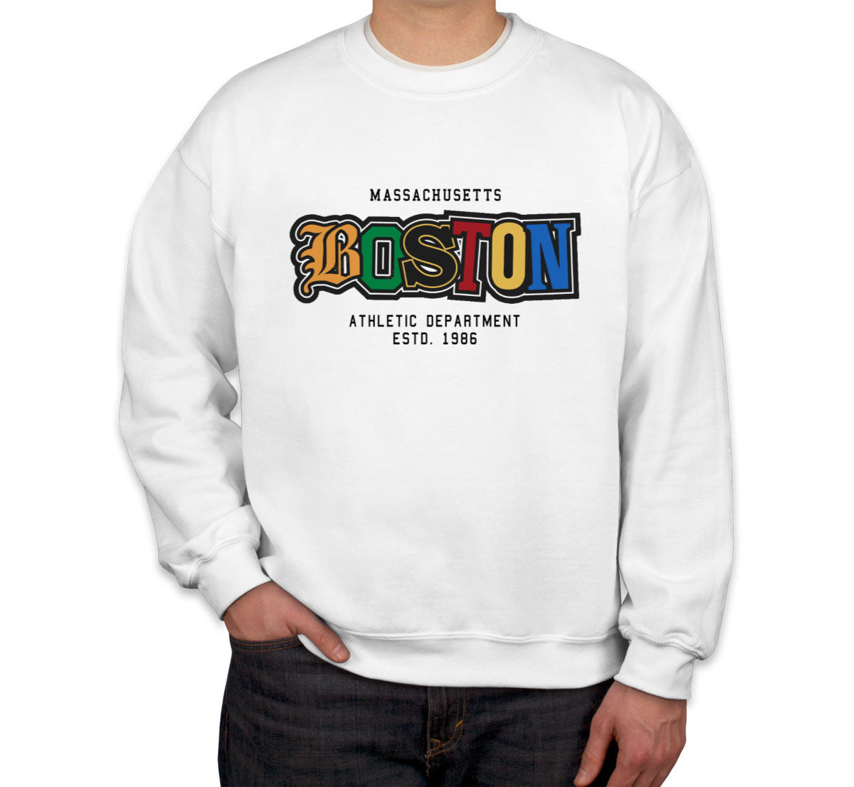 Boston Massachusetts Unisex Sweatshirt