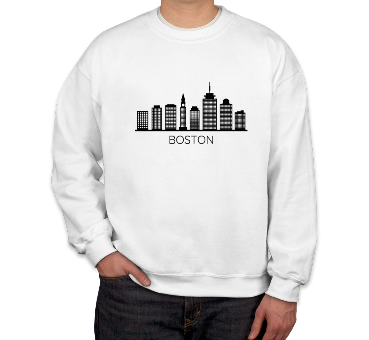 Boston Skyline Unisex Sweatshirt