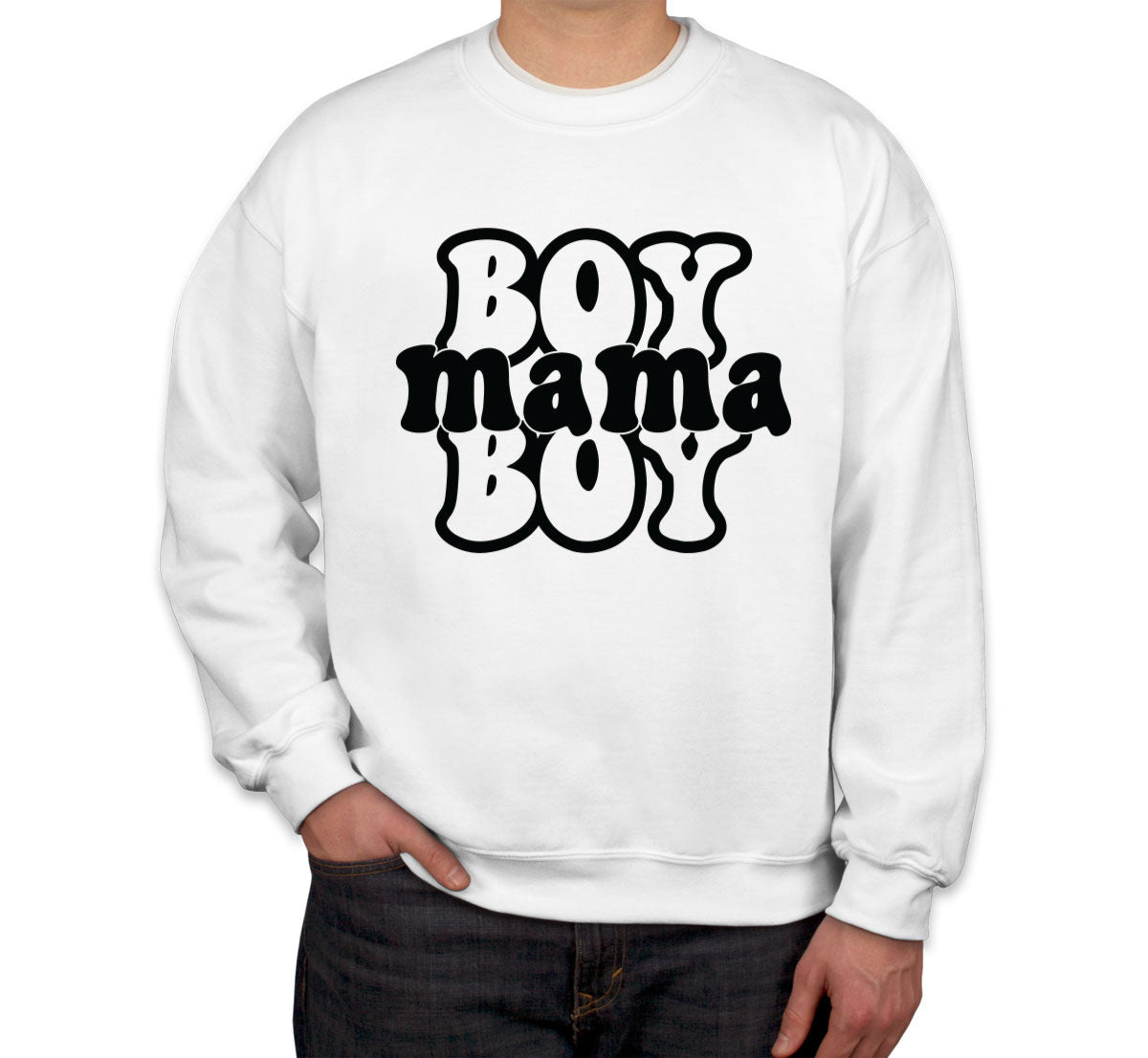 Boy Mama Mother's Day Unisex Sweatshirt