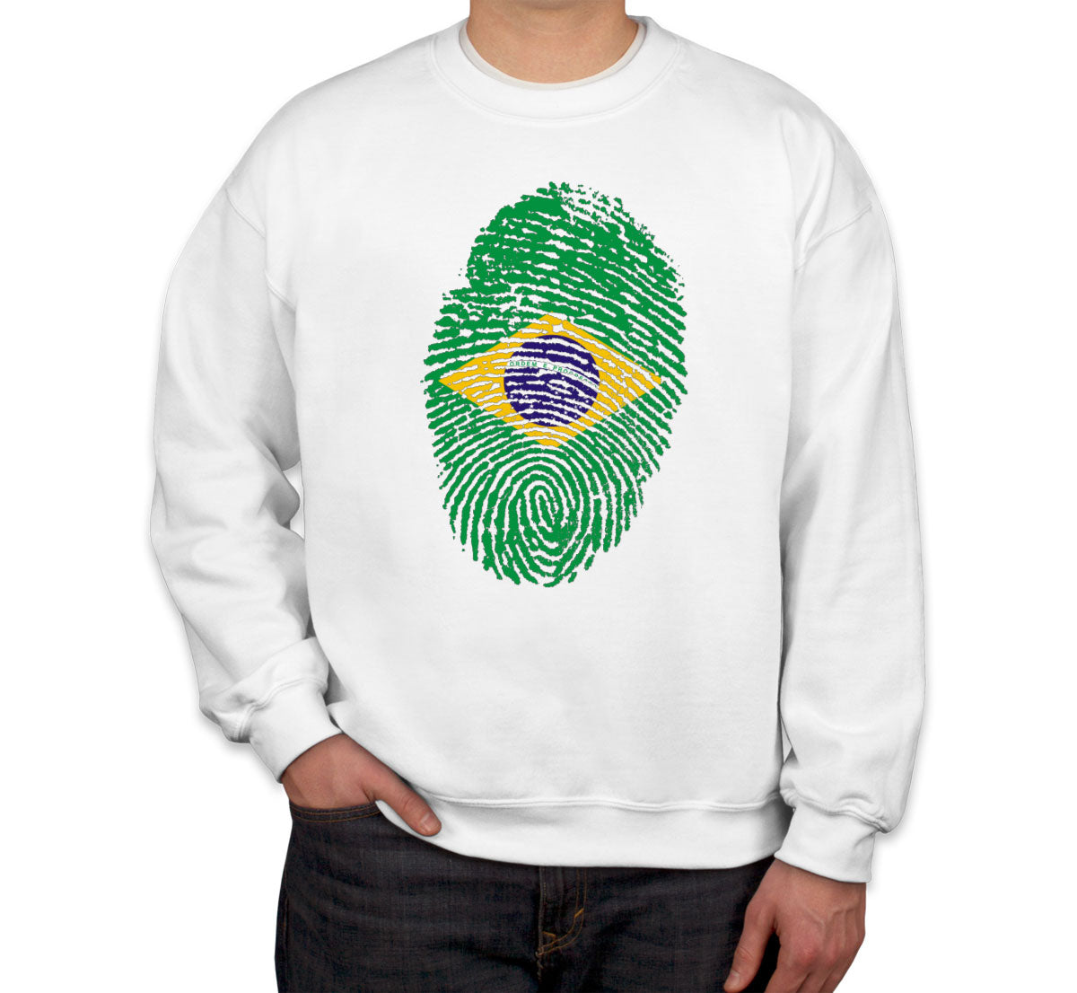 Brazil Fingerprint Unisex Sweatshirt