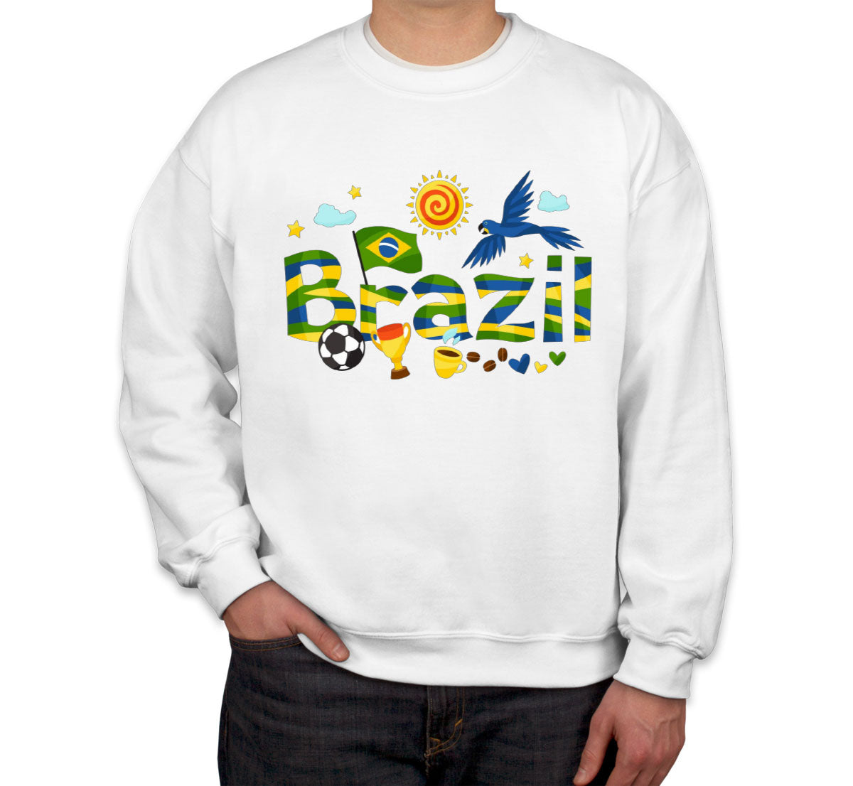 Brazil Objects Unisex Sweatshirt