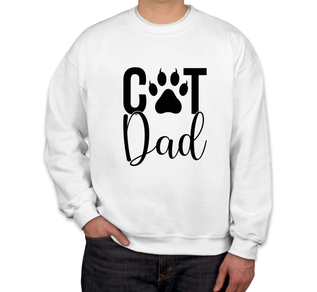 Cat Dad Unisex Sweatshirt