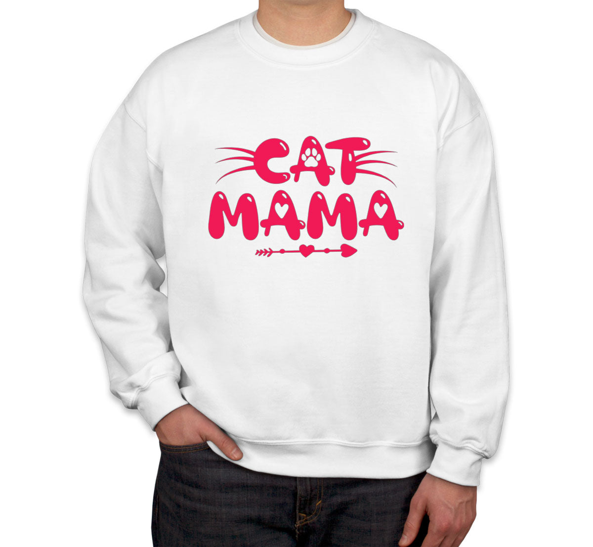 Cat Mama Unisex Sweatshirt