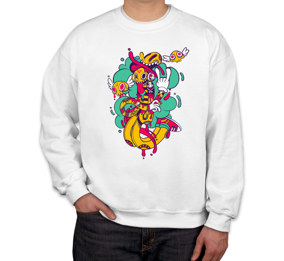 Graffiti Design Unisex Sweatshirt