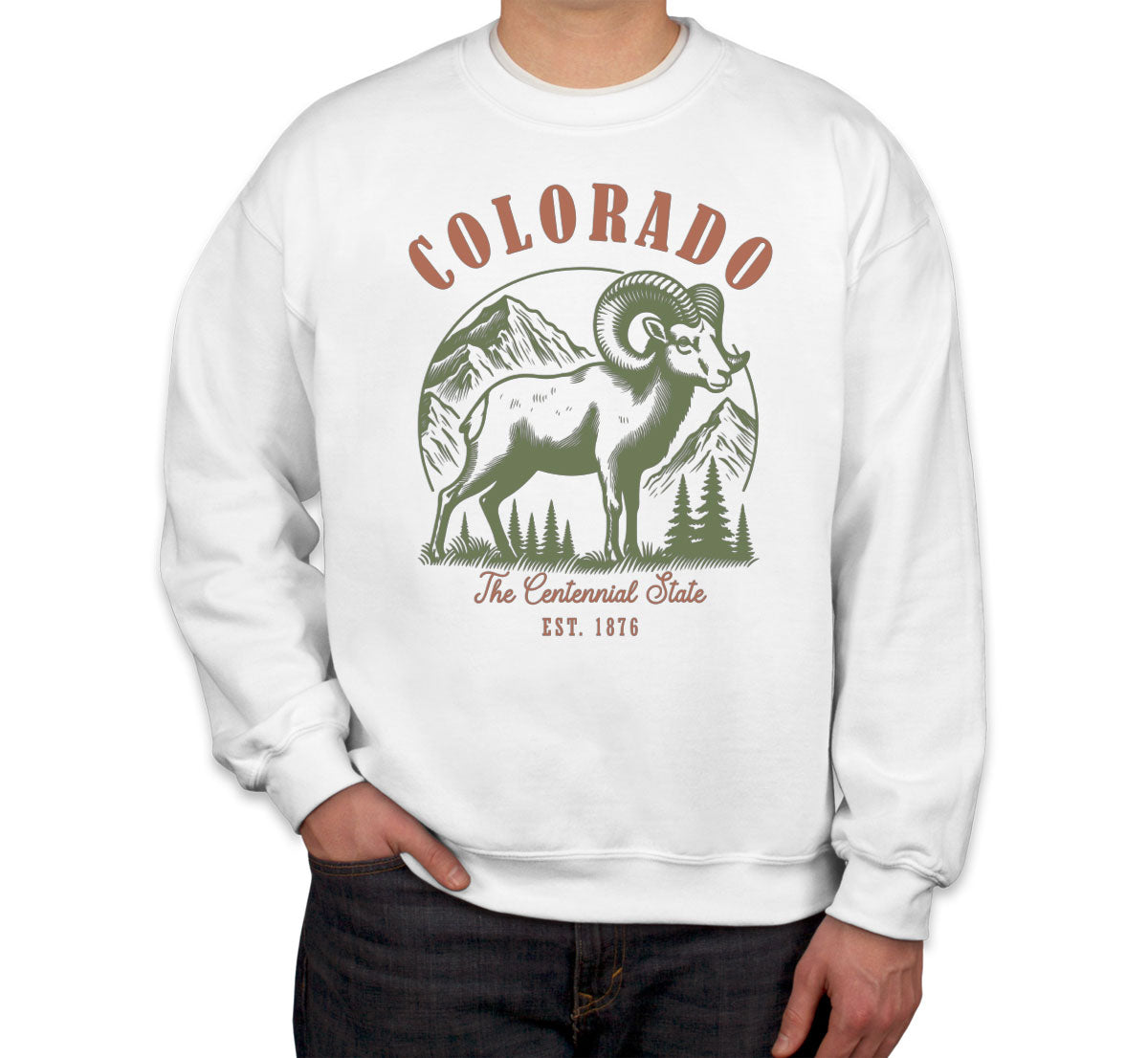 Colorado State Vintage Unisex Sweatshirt