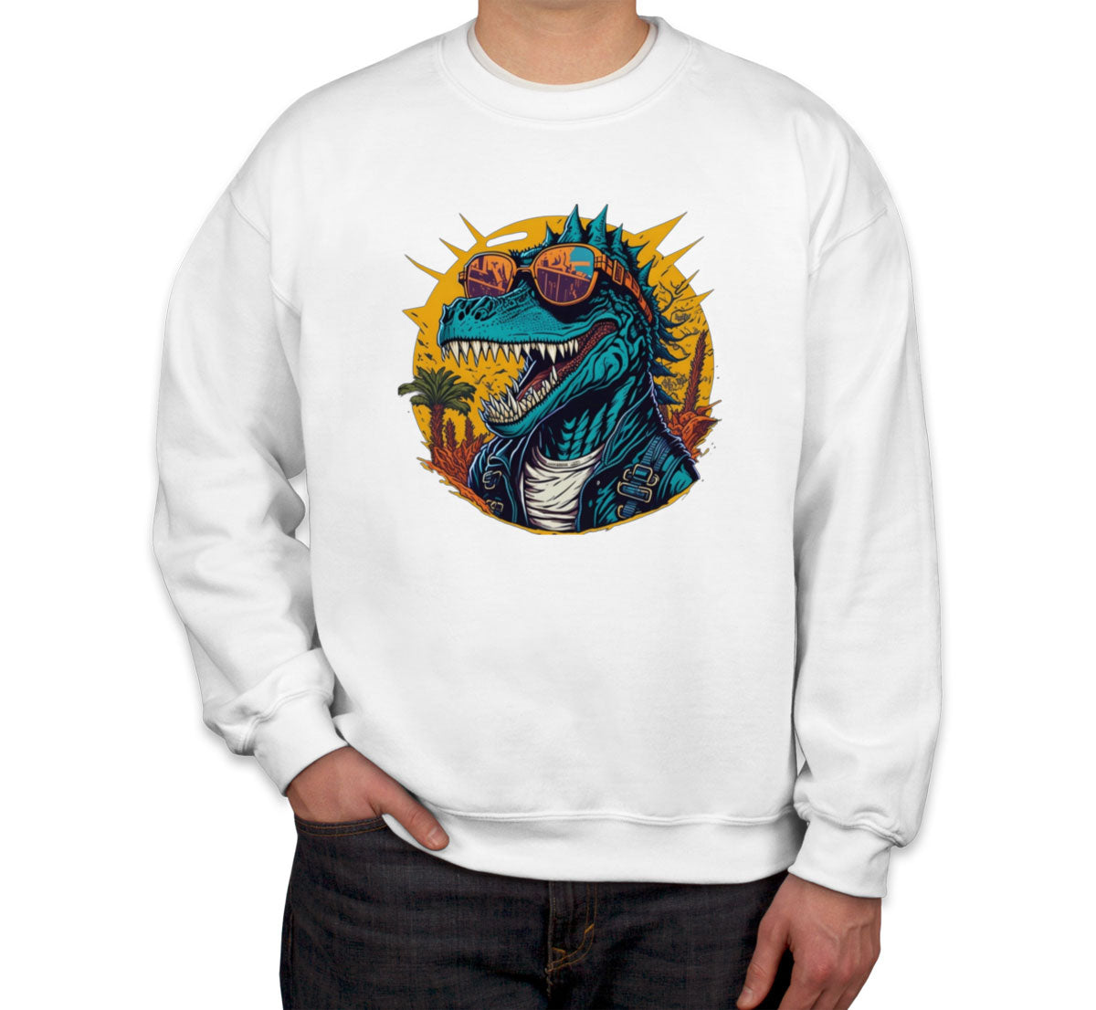 Cool Dinosaur Unisex Sweatshirt