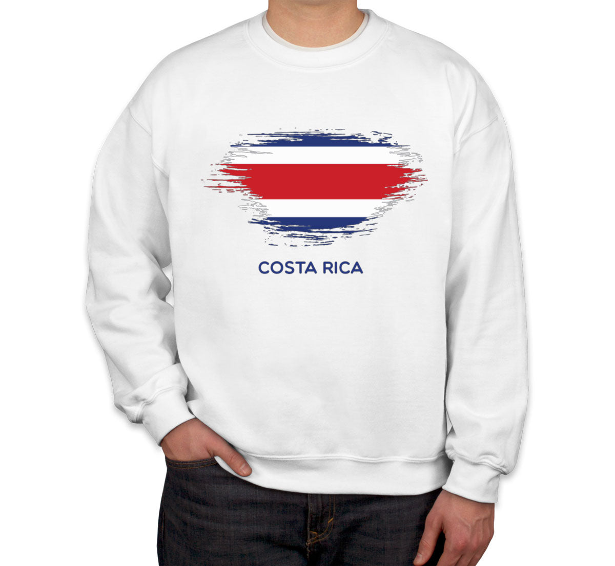 Costa Rica Flag Unisex Sweatshirt