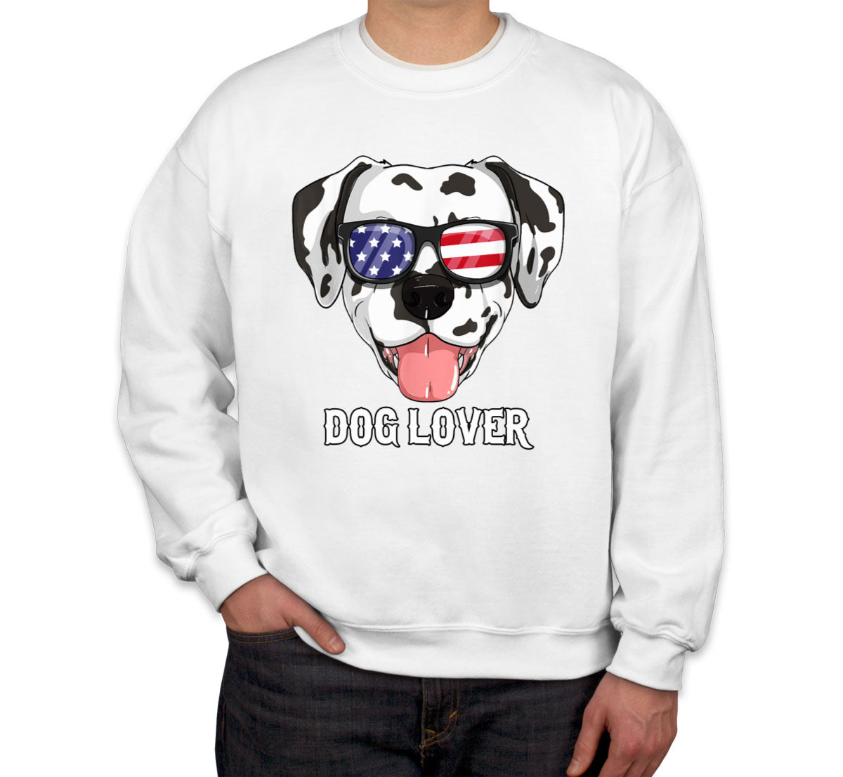 Dalmatian Dog Lover Unisex Sweatshirt