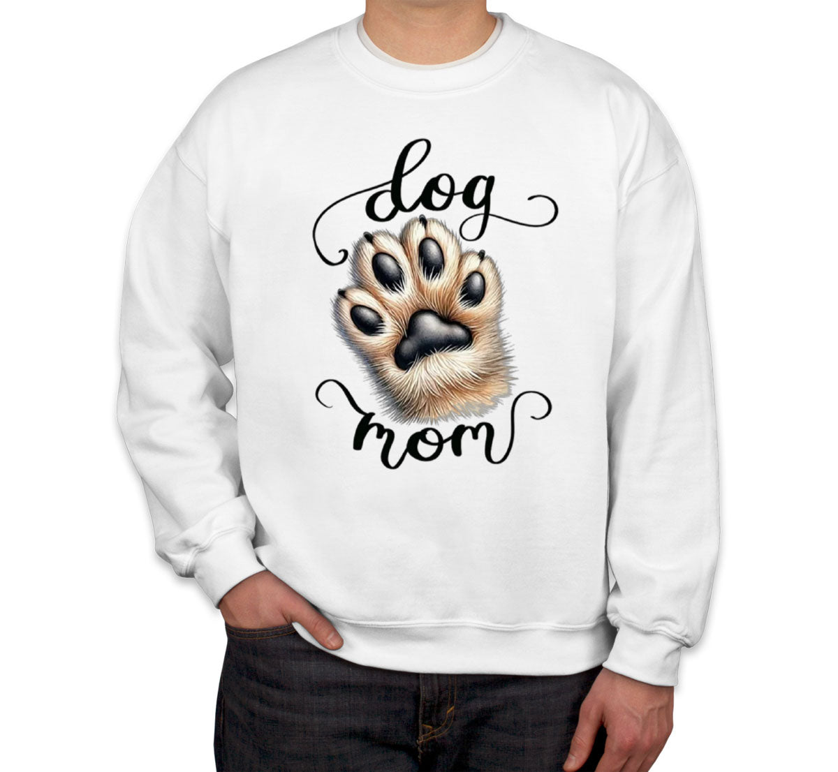Dog Mom Unisex Sweatshirt