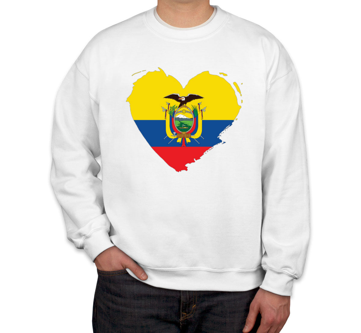 Ecuador Flag Unisex Sweatshirt