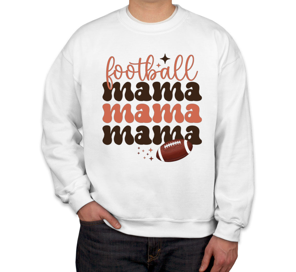 Football Mama Unisex Sweatshirt