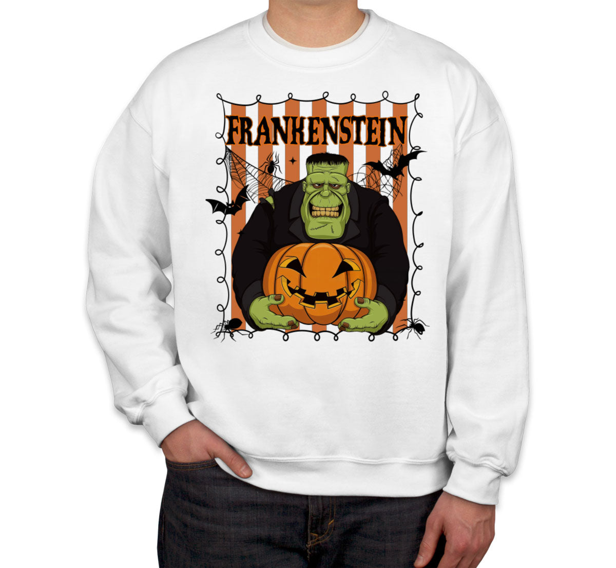 Frankenstein Horror Movie Character Halloween Unisex Sweatshirt