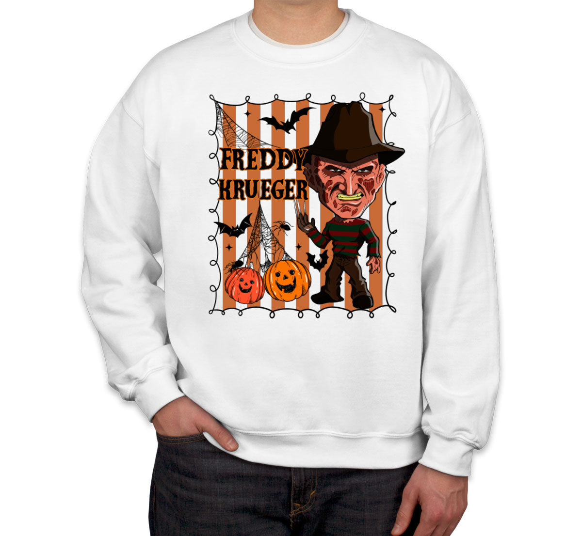Freddy Horror Movie Character Halloween Unisex Sweatshirt