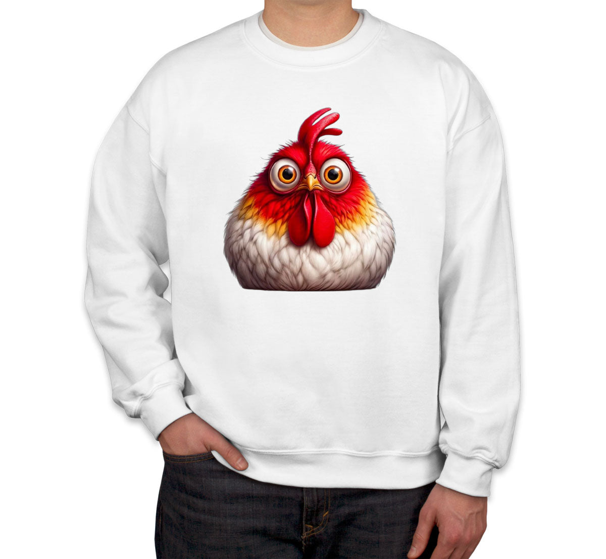 Funny Chicken Unisex Sweatshirt