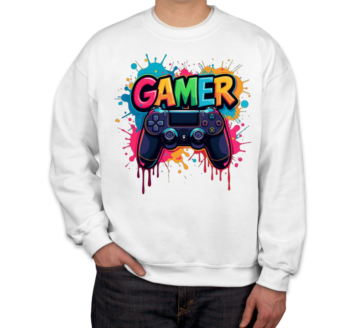 Gamer Gaming Console Unisex Sweatshirt