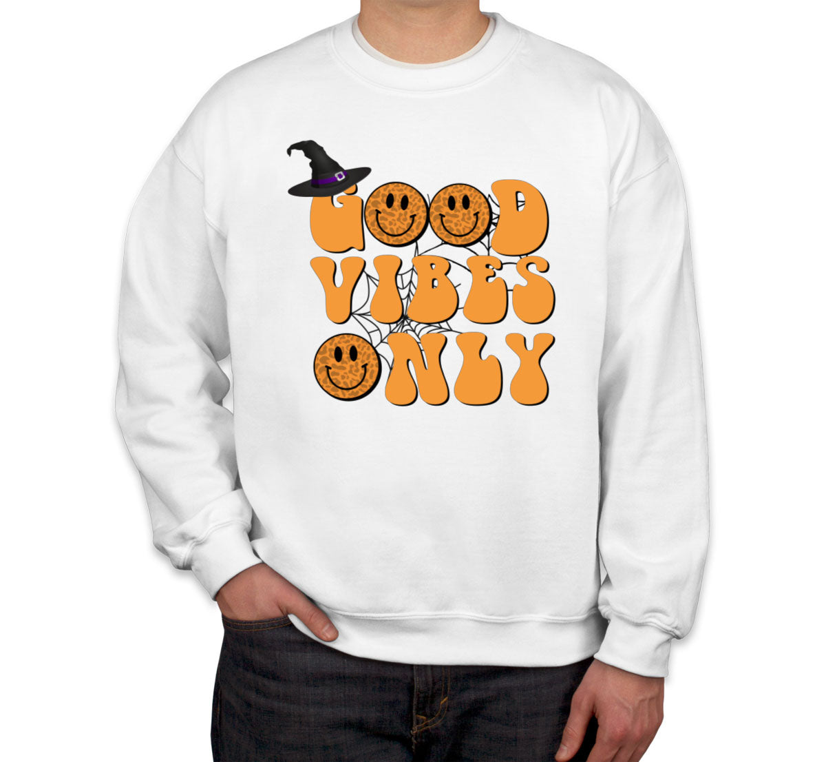 Good Vibes Only Halloween Unisex Sweatshirt