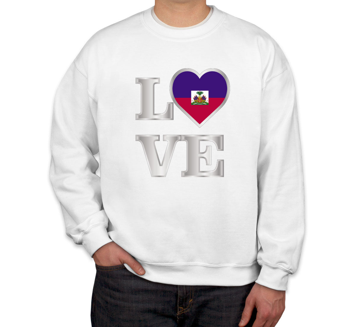 Haiti Love Unisex Sweatshirt