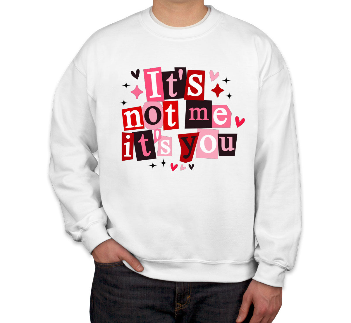 It's Not Me It's You Valentine's Day Unisex Sweatshirt