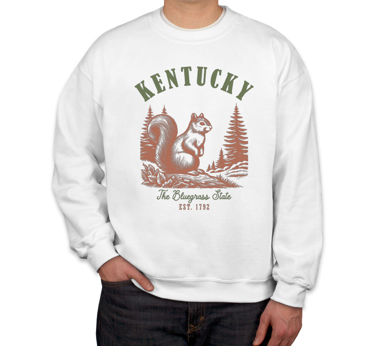 Kentucky State Vintage Unisex Sweatshirt
