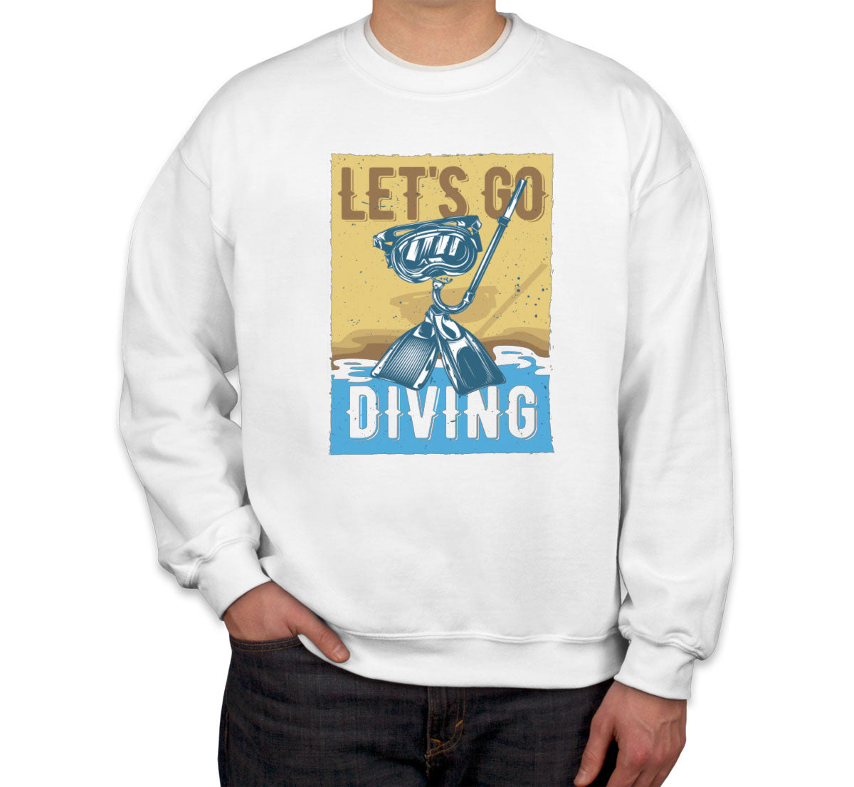 Let's Go Diving Unisex Sweatshirt