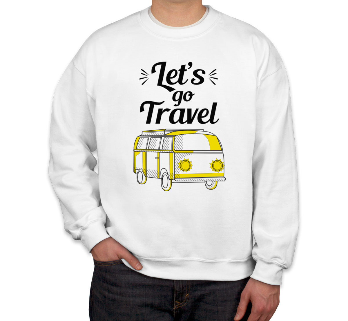 Let's Go Travel Unisex Sweatshirt