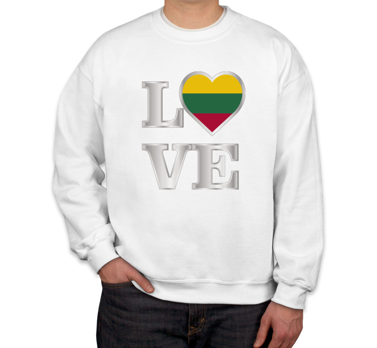 Lithuania Love Unisex Sweatshirt