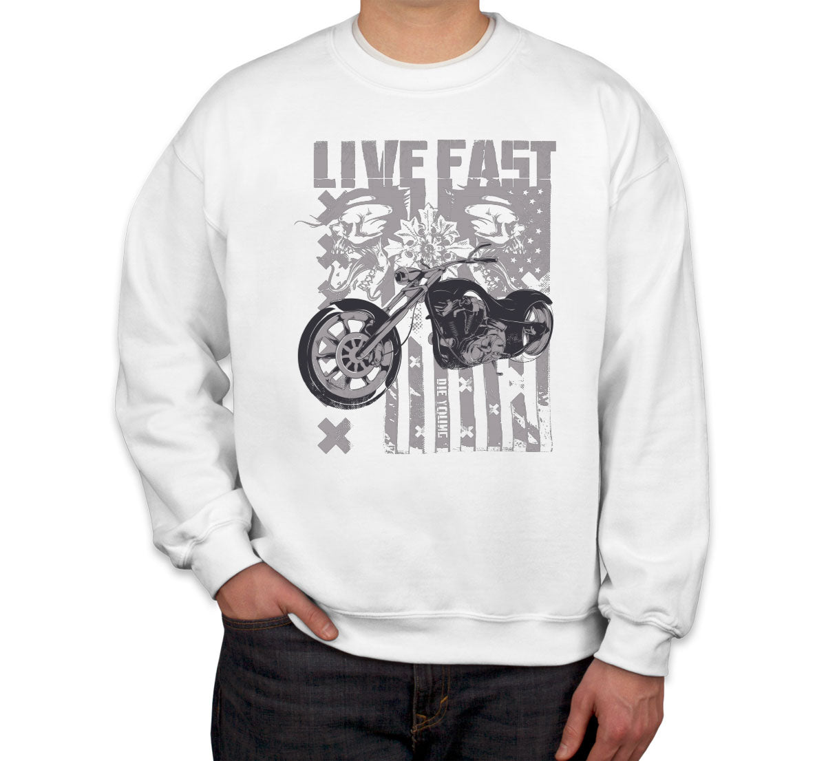 Live Fast Die Young Unisex Sweatshirt