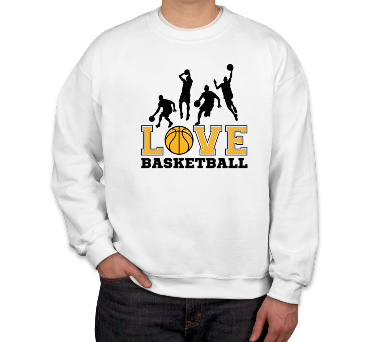 Love Basketball Unisex Sweatshirt